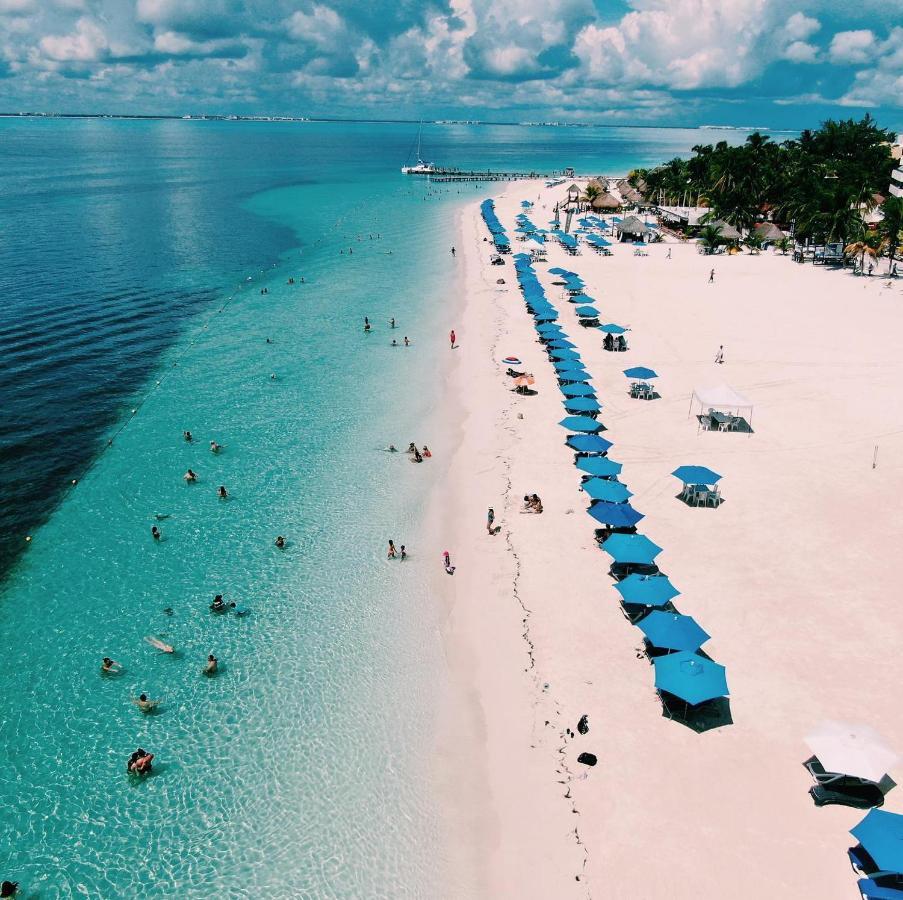 Mar Azul - Isla Mujeres Apartamento Exterior foto
